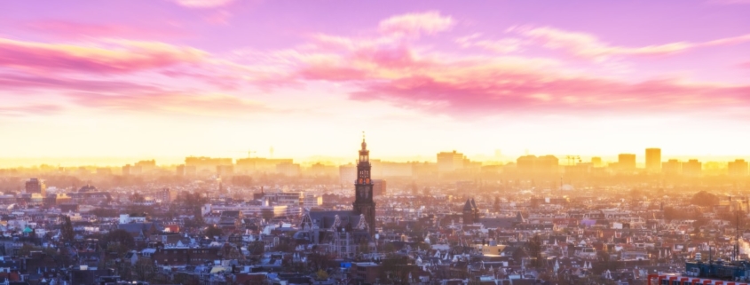 Амстердам с высоты