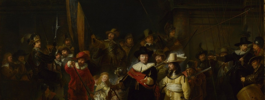 Ночной дозор - одна из самых известных картин Золотого Века в Нидерландах