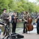 Уличные музыканты в Амстердаме