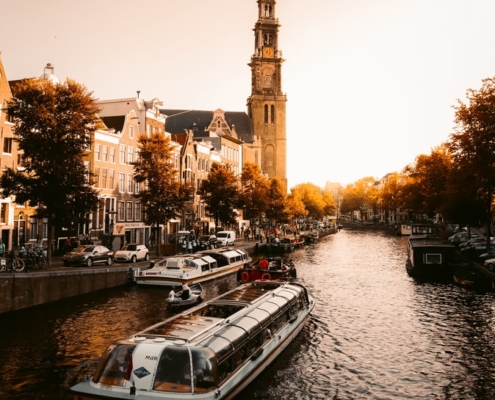 Амстердам в октбяре