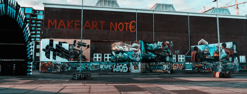 Уличное искусство в Амстердаме