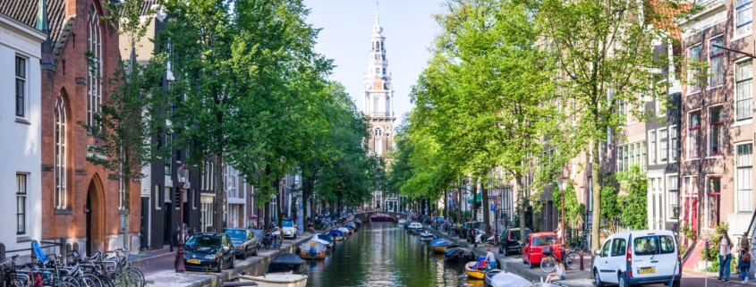 Лодки в Амстердаме