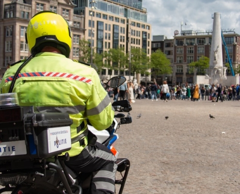 Полиция в Амстердаме