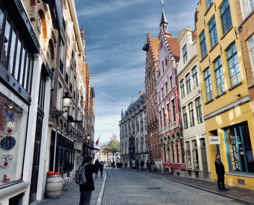 Улица в Брюгге