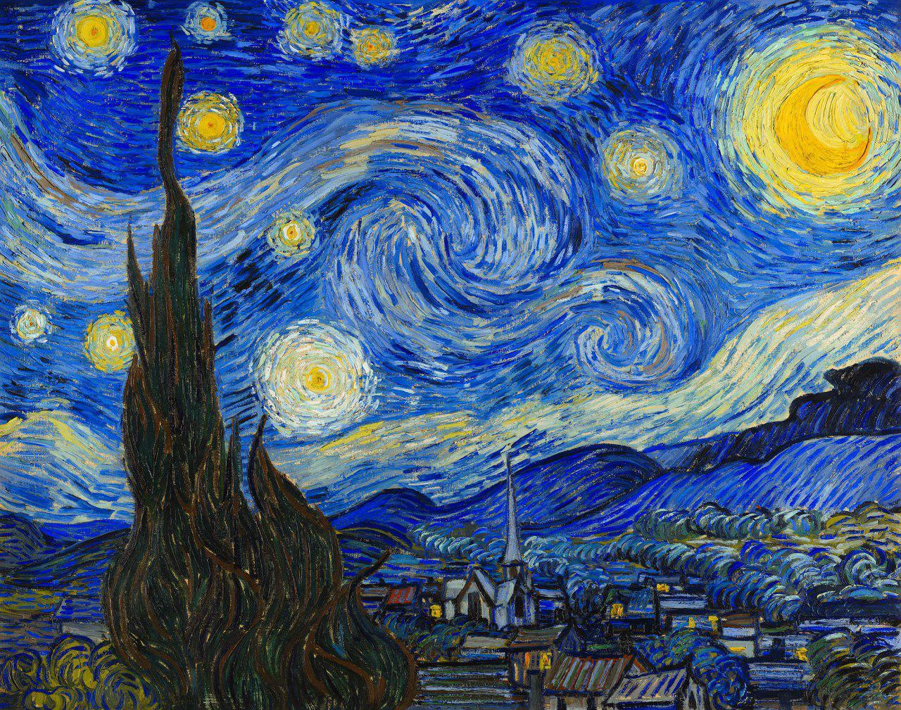 «Звездная ночь» ван Гога
