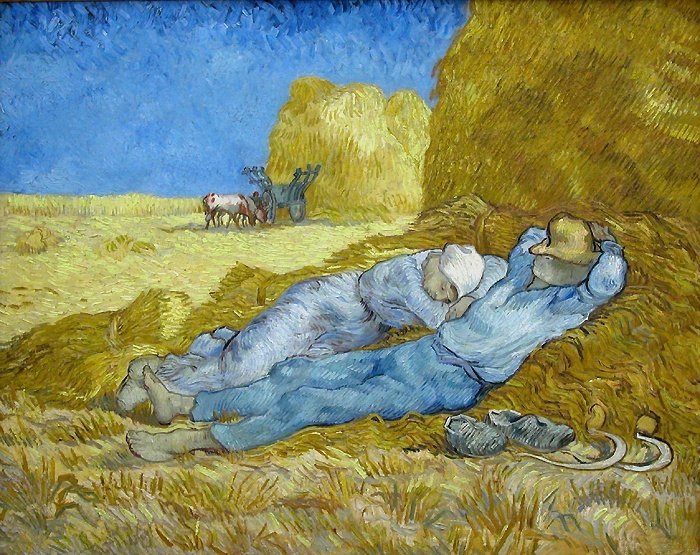 «Полдень, отдых крестьян» ван Гога